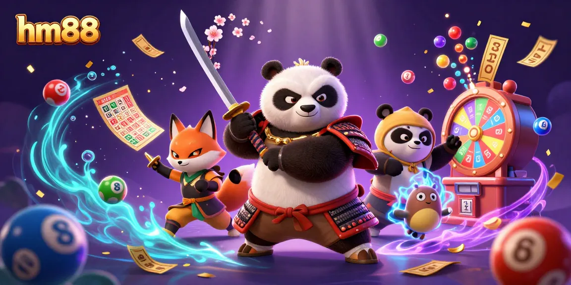 Engage with exciting hm88 gameplay featuring colorful lottery elements and vibrant characters.