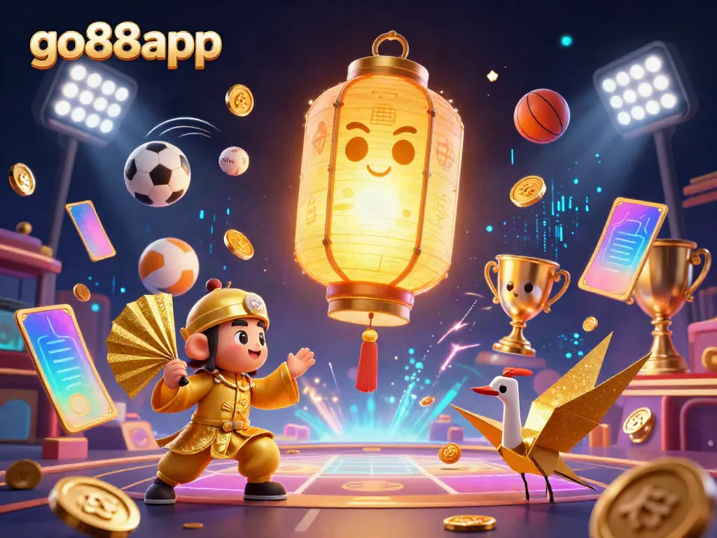 Engage in thrilling gameplay with go88app's vibrant 3D elements and captivating characters.